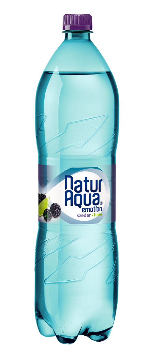 Naturaqua Emotion szeder-lime ZERO ízesített cukormentes ásványvíz 1.5L PET